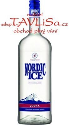 Vodka Nordic Ice 1l 37,5% (holá láhev)
