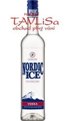 vodka Nordic Ice 37,5% 0,5l Dynybyl