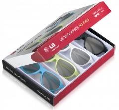 Party pack 4x polarizační 3D brýle LG AG-F315