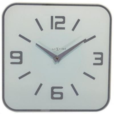 Designové nástěnné hodiny 8149wi Nextime Shoko 43cm