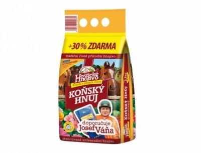 Koňský hnůj Vánův 2,5kg + 30% ZDARMA