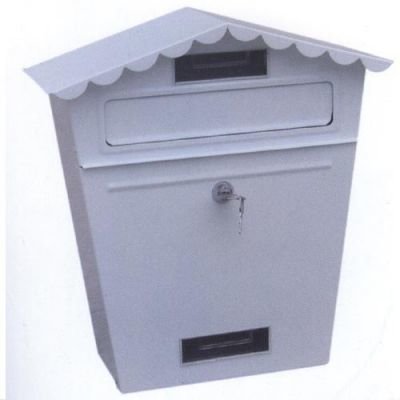 Poštovní schránka se stříškou 29x36x10.5cm -  bílá