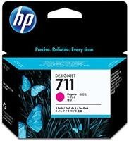 Inkoustová náplň HP No. 711 originální - červená