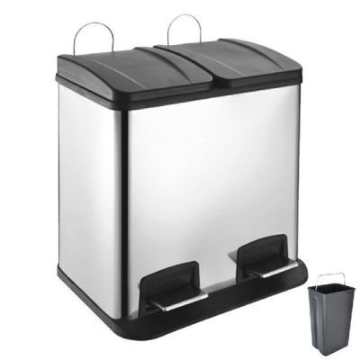 Odpadkový koš Orion DUO 2 x 20 l