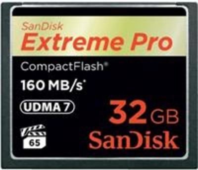 Paměťová karta Sandisk Extreme Pro CF 32GB, UDMA7