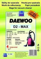 Sáčky do vysavače Daewoo D2MAX, 4ks