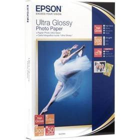 Epson Ultra  Glossy Photo 10x15, 300g, 20 listů (C13S041926) bílý