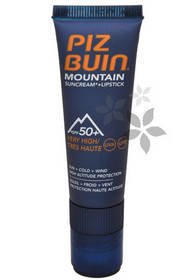 Sluneční krém SPF 50+ a ochranný balzám na rty SPF 30 2 v 1 (Mountain Combi "2 in 1" Sun Cream SPF 50+ a Lipstick) 20 ml + 2,3 ml
