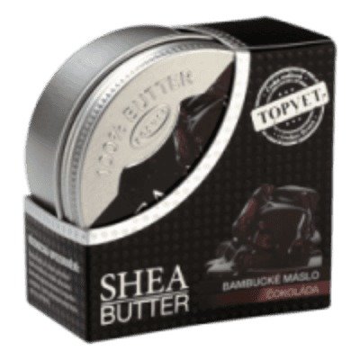 TOPVET Bambucké máslo (shea butter 100%) s čokoládou 100ml