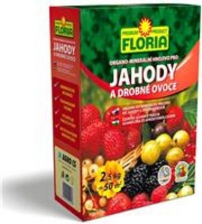 Hnojivo Agro FLORIA pro jahody a ovoce 2,5 kg