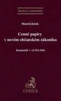 MAREK RADAN, JEŽEK VÁCLAV Cenné papíry v novém občanském zákoníku