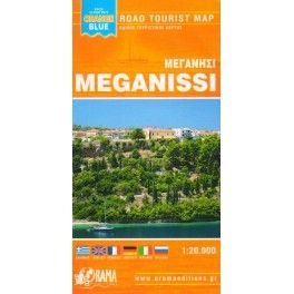 ORAMA Meganissi 1:20 000 turistická mapa