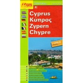 ORAMA Cyprus/Kypr 1:320 000 automapa