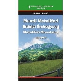 DIMAP Muntii Metaliferi 1:60 000 turistická mapa