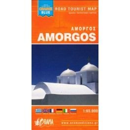 ORAMA Amorgos 1:65 000 turistická mapa
