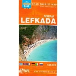 ORAMA Lefkada 1:50 000 turistická mapa