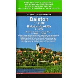 DIMAP Balaton 1:80 000 turistická mapa