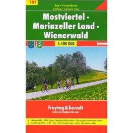 Freytag a Berndt 101 Mostviertel, Mariazeller Land 1:100 000 cykloturistická mapa