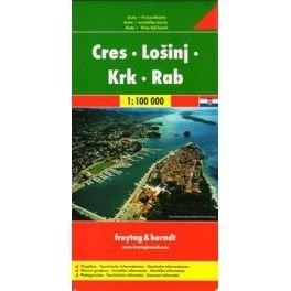 Freytag a Berndt Cres, Lošinj, Krk, Rab 1:100 000 automapa