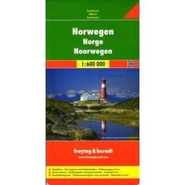 Freytag a Berndt Norsko 1:600 000 automapa