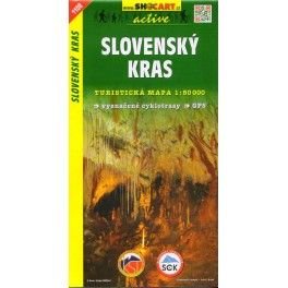 SHOCart 1108 Slovenský kras 1:50 000 turistická mapa