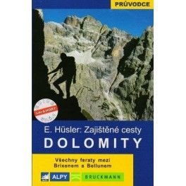Alpy Zajištěné cesty - Dolomity průvodce