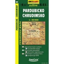 SHOCart 48 Pardubicko, Chrudimsko 1:50 000 turistická mapa
