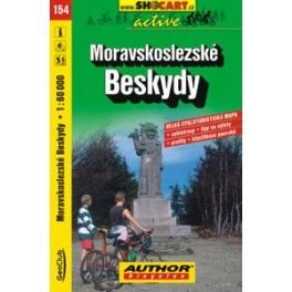 SHOCart 154 Moravskoslezské Beskydy 1:60 000 cykoturistická mapa