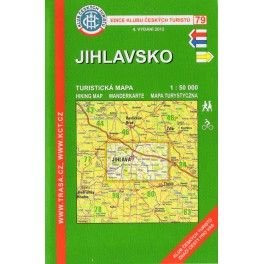 KČT 79 Jihlavsko 1:50 000 turistická mapa