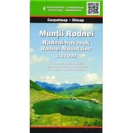 DIMAP Muntii Rodnei/Rodna 1:50 000 turistická mapa
