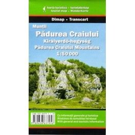 DIMAP Muntii Padurea Craiului 1:50 000 turistická mapa