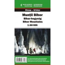 DIMAP Muntii Bihor 1:60 000 turistická mapa