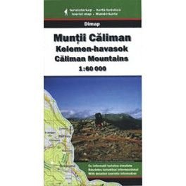 DIMAP Muntii Caliman 1:60 000 turistická mapa
