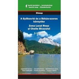 DIMAP Lacul Rosu/Červené jezero a okolí 1:15 000 turistická mapa