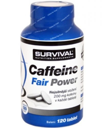 Survival Caffeine Fair Power 120 kapslí