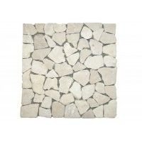Mramorová mozaika Garth- krémová obklady  1 m2  D01657
