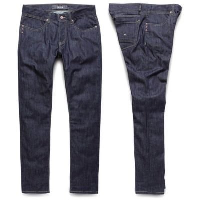 kalhoty KREW - K Sklim Taper Denim Raw Blue (RAW)