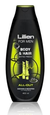 Lilien Sprchový gel pro muže All Out 400 ml