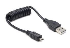 USB 2.0 kabel A- microUSB (M), kroucerný max 0,6m