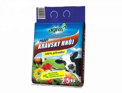 Hnůj kravský - pravý 2,5kg/CS