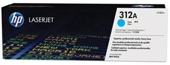 HP 312A Cyan LJ Toner Cart, CF381A