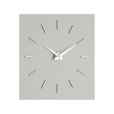 Designové nástěnné hodiny I200M IncantesimoDesign chrome 90-100cm