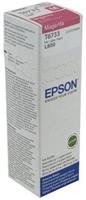 Inkoustová náplň Epson T6733, 70ml originální - červený