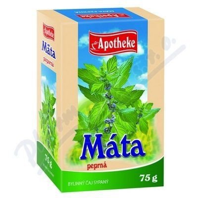 Apotheke Máta peprná-nať sypaný čaj 75g