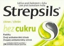 Strepsils Citron bez cukru orm.pas. 24