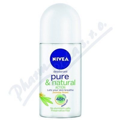 NIVEA Deo ženy PURE&NATURAL JASMIN kul. 50ml 82226