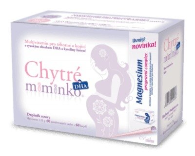 Chytré miminko DHA tbl.60+cps.60 +Magnesium 10sac