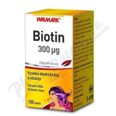 Walmark Biotin 300mcg tbl.100