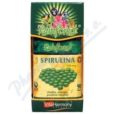 VitaHarmony Spirulina 500mg tbl.90 100% organická