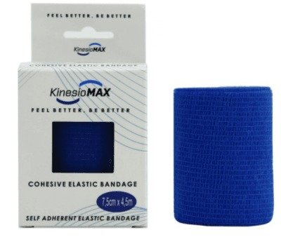 KinesioMAX Cohesive elast.samofix.7.5cmx4.5m modré